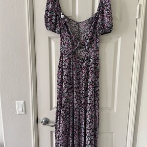 Floral Puff Sleeve Dress